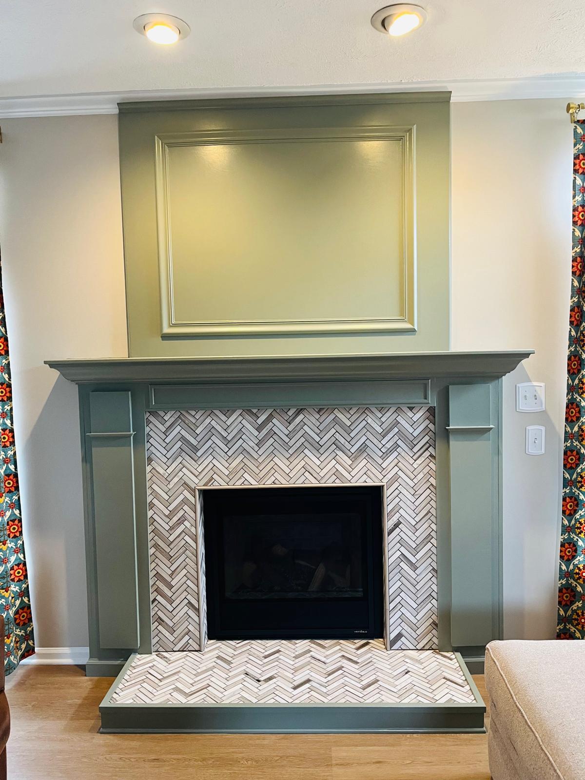 Interior painting project 1